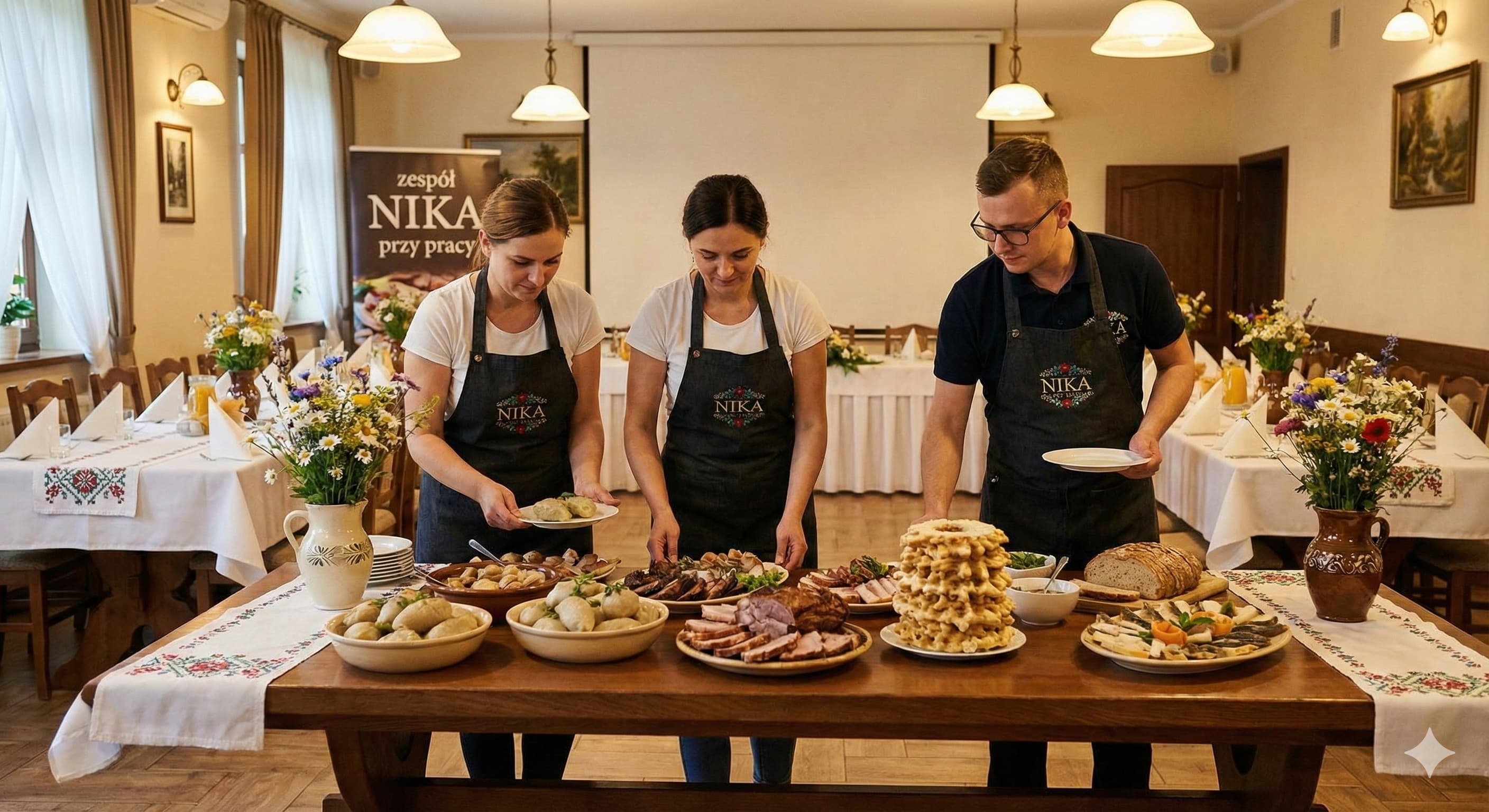 Zespół Nika przy pracy